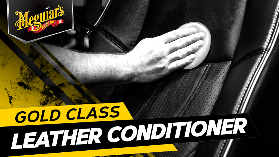 thumbnail video image 2 of (2 pack) Meguiar's Gold Class Leather Conditioner – Give Your Leather a Rich, Natural Look – G18616, 16 oz, 2 of 12