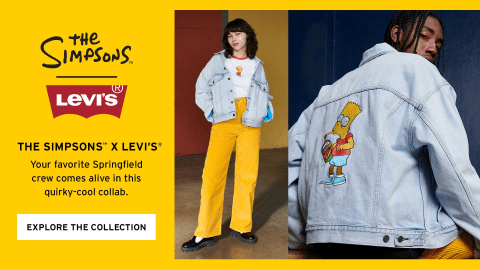 新品 XLサイズ levi's simpsons トラッカージャケット Levi's（リーバイス）の「LEVI'S(R) X SIMPSONS ユニセックス