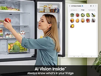 Samsung RF90F29AEWAA 28.6 CuFt Refrigerator - WG on Fridge.com