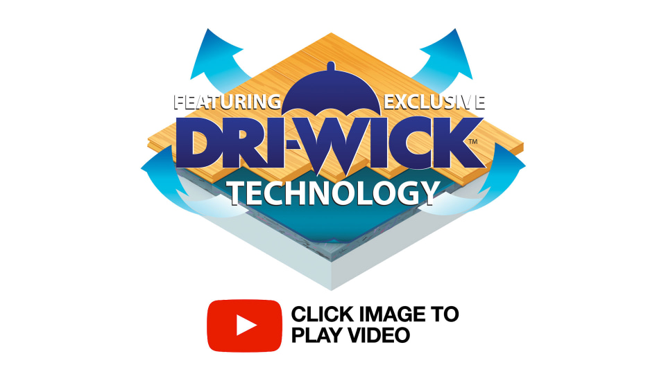 thumbnail video image 2 of QuietWalk 360 sq ft Recycled Fiber Underlayment with Built-in Vapor Barrier for Laminate and Engineered Wood Flooring, 2 of 16