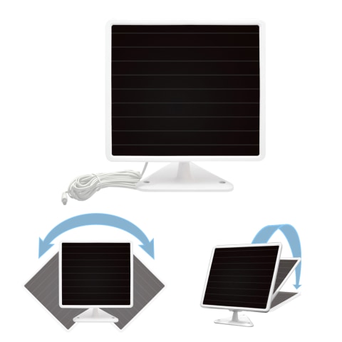 Amorphous Solar Panel with 4.5 m / 14.7 ft Cable