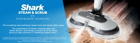ゆうです、Shark STEAM & SCRUB S8201J Shark Steam and Scrub with Steam Blaster Technology 18.6-ft