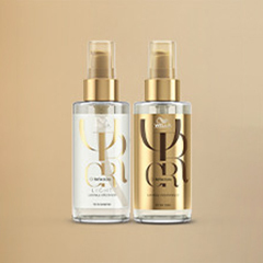 Oil Reflections Light Oil Serum to add smoothness and shine