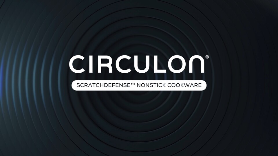 thumbnail video image 2 of Circulon 18.00 x 10.00 x 4.50 in Nonstick Induction Metal Frying Pan, 2 of 14