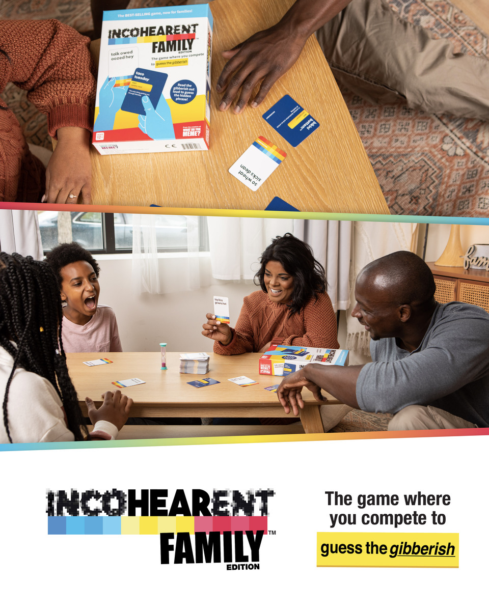  WHAT DO YOU MEME? Incohearent - The Party Game Where You  Compete to Guess The Gibberish - Gifts for Party Hosts - Adult Card Games  for Game Night : Everything Else