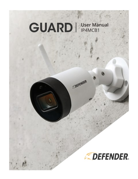 Defender Guard 4Mp 2K Ip Bullet Security Camera – ZKBZ