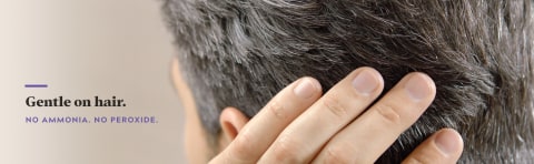 Gentle on hair: no ammonia, no peroxide