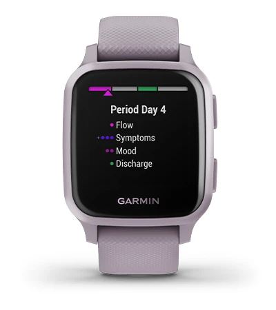 Garmin Venu Sq GPS Smartwatch, Slate Bezel, Shadow Gray Case Adorama