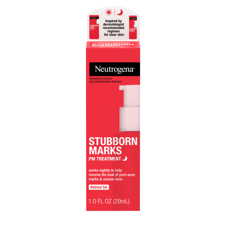 Neutrogena Stubborn Acne AM Treatment with Benzoyl Peroxide, 2 oz