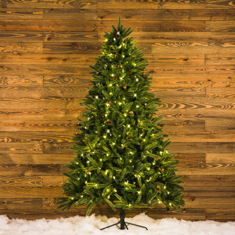 NEW 400 GE StayBright EZ Light Warm White LED Christmas Tree Wrap Lights 