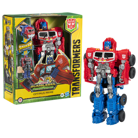 Transformers: Bumblebee Cyberverse Adventures Optimus Prime Kids Toy Action  Figure for Boys and Girls (9”) 