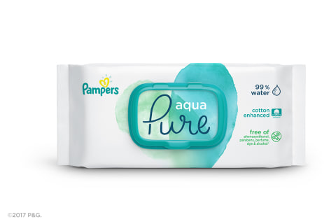 Pampers Aqua Pure Sensitive Baby Wipes 1X 56 Count | Meijer