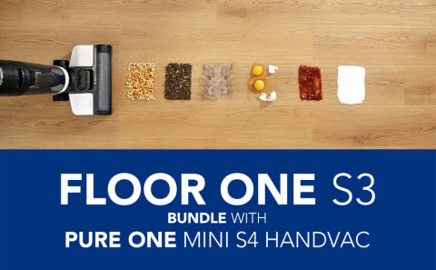 Floor One S3 bundle with Pure One Mini S4 handvac