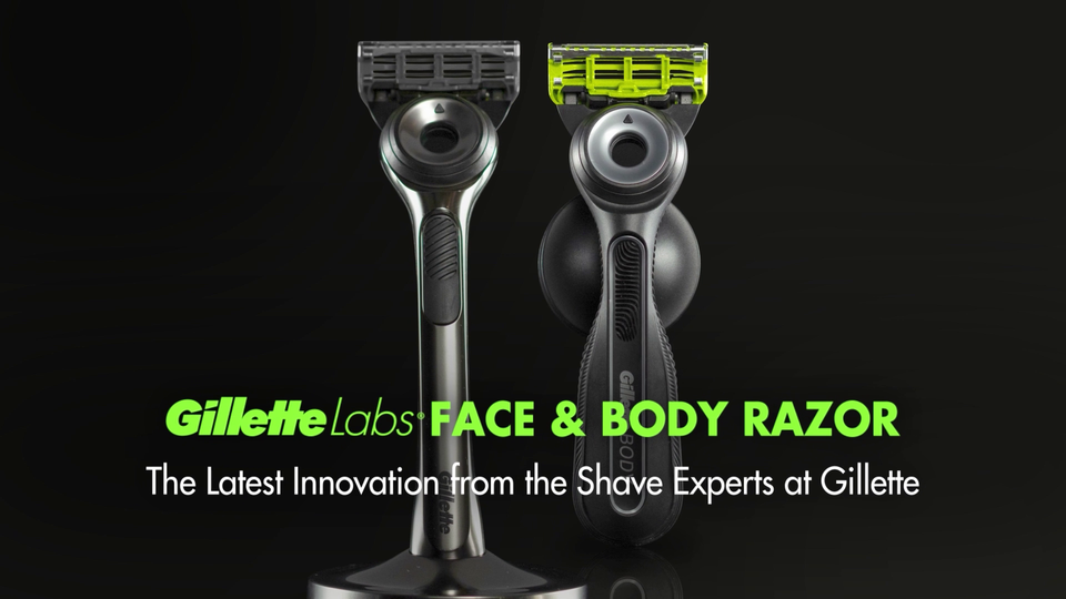 GilletteLabs Razor Duo Pack, GilletteLabs Face Razor and Body +