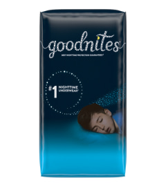 Goodnites Disposable Bed Pads for Bedwetting, 9 Ct (Select for More  Options) 