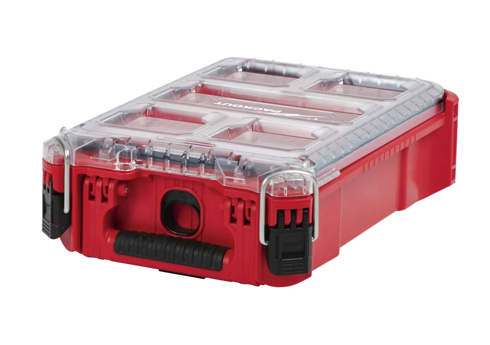 Milwaukee Tool - PACKOUT 11 Compartment Red Small Parts Low