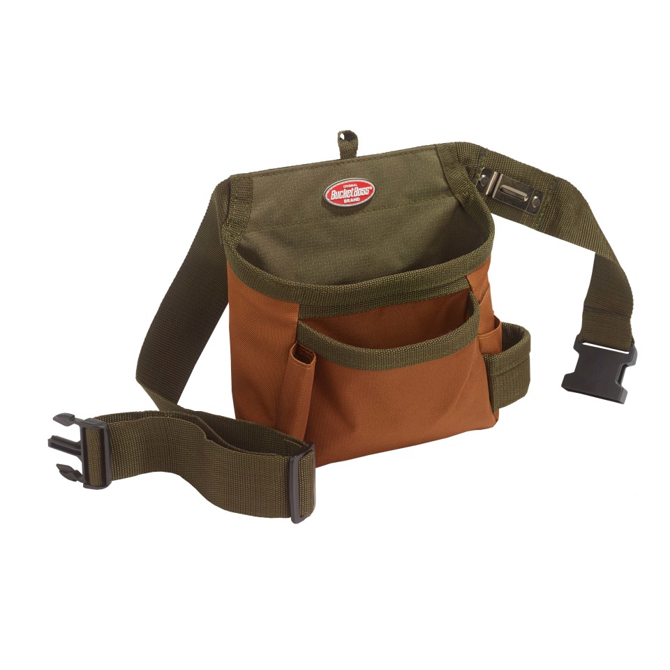 Bucket Boss - Tool Pouch: 12 Pockets, Polyester, Brown - 42083600 - MSC  Industrial Supply