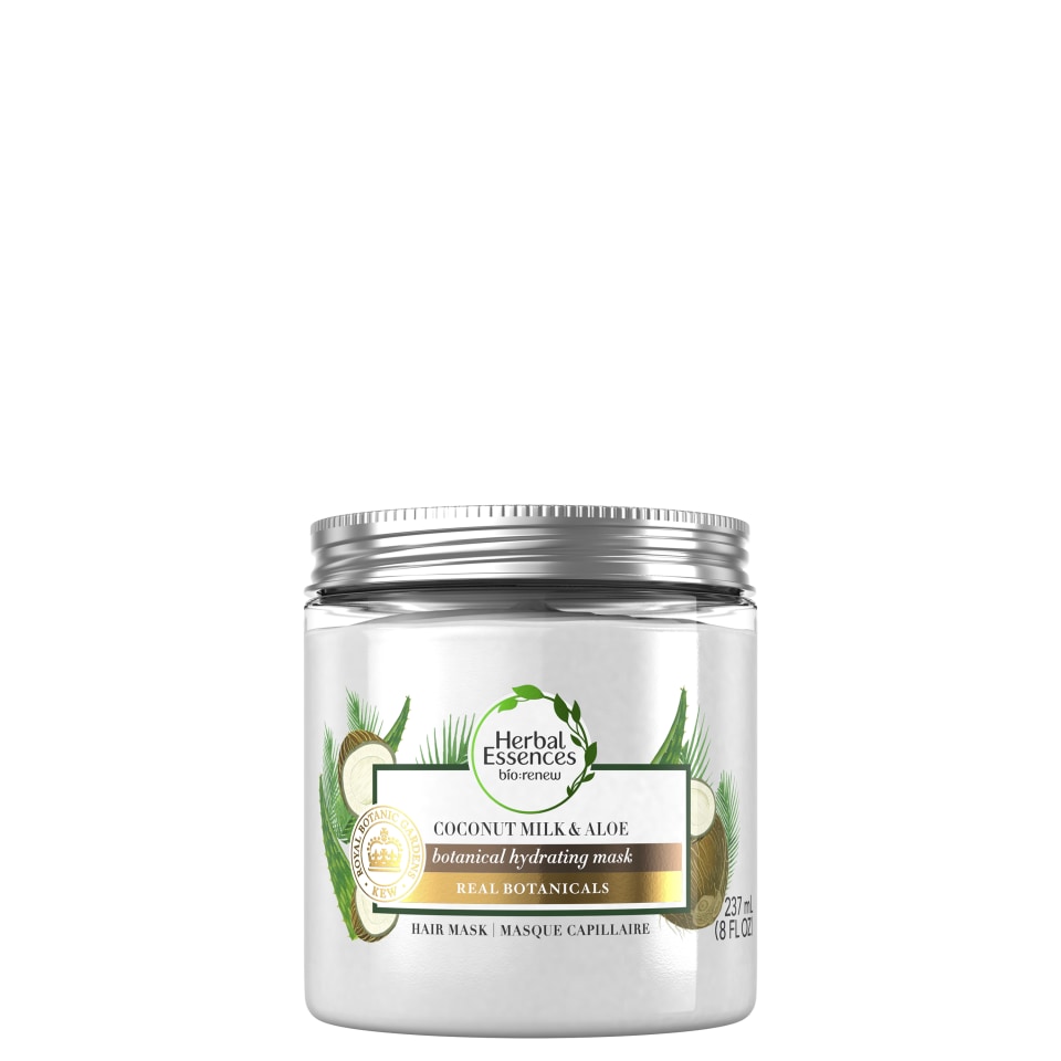 Herbal Essences biorenew Hydrating Coconut Milk Hair Mask, 8 fl oz