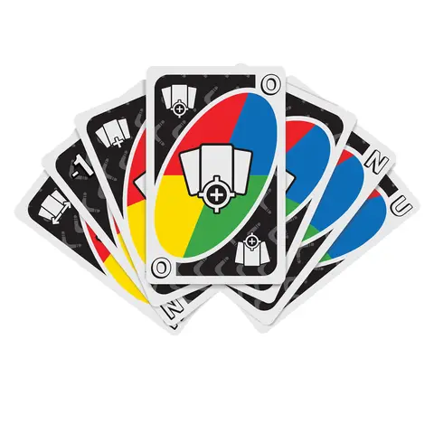 Mattel MTTJCV55 UNO Expansion Pack Assortment CDU Card Game - 24