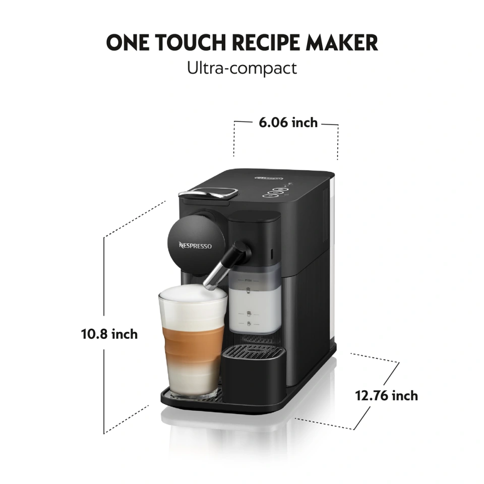 Nespresso Lattissima One Espresso Capsule Machine, Single Nespresso Lattissima One Espresso Capsule Machine, Single