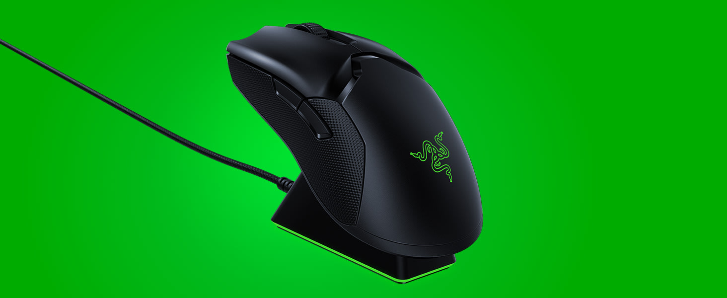 Razer Viper Ultimate Hyperspeed Lightest Wireless Gaming Mouse Rgb Charging Dock Fastest Gaming Mouse Switch k Dpi Optical Sensor Chroma Lighting 8 Programmable Buttons 70 Hr Battery Newegg Com