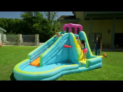 thumbnail video image 2 of Little Tikes Slam n Curve Slide, 2 of 7