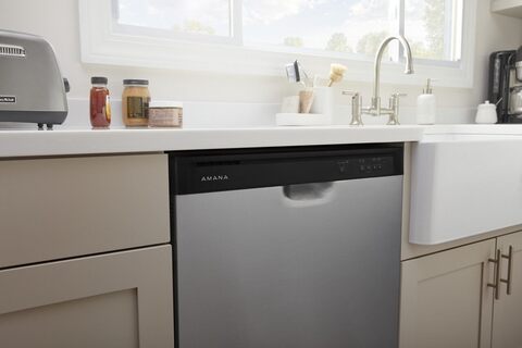 Amana stainless steel deals dishwasher