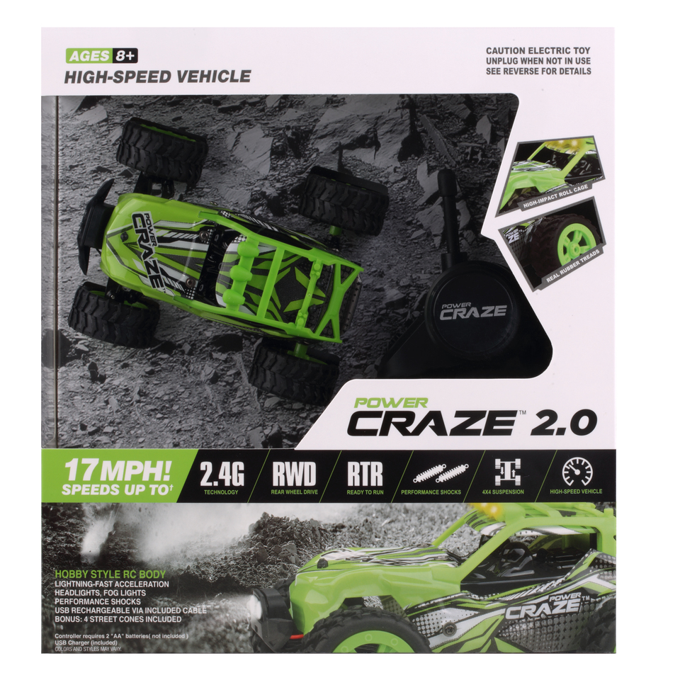 Power craze store high speed vehicle