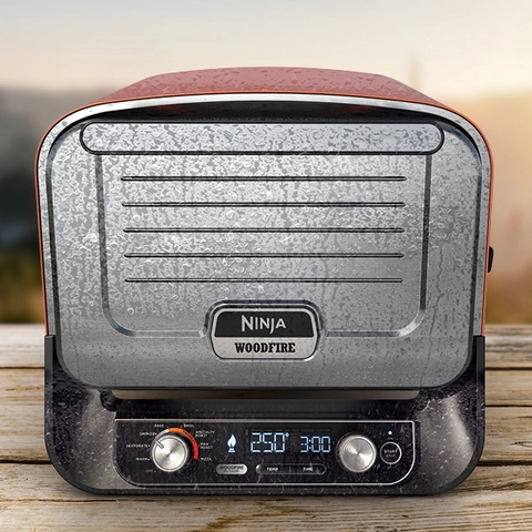 Ninja Woodfire 8-In-1 Outdoor Oven Gas Grill Oo101 OO101, Color