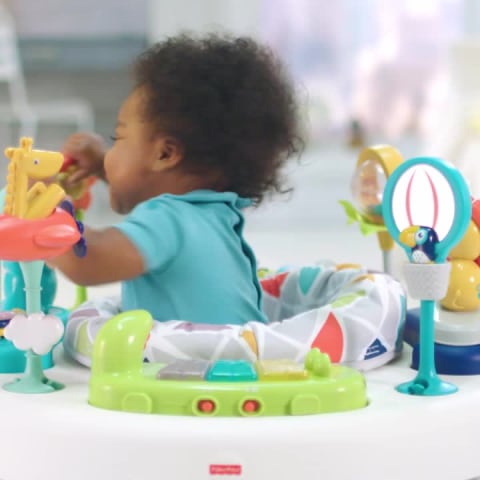 Fisher price A 2 In 1 Exciting Baby Entertainer And Play Table From With  Music Lights And Sounds That Grows With Your Baby From Infant To Toddler  Multicolor