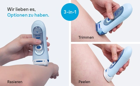 Imetec Bellissima Comfort Lady Shaver | Elektrorasierer Für Damen, Wet&Dry | Mit Schwenkbaren Klingen & Kosmetiktasche