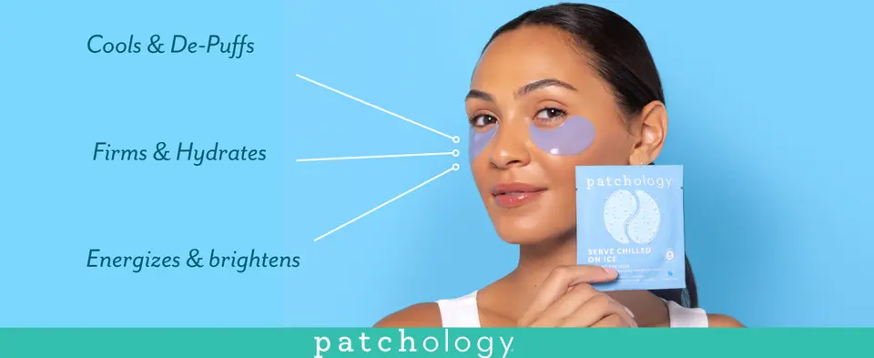 1. Cools and de-puffs  2. Firms and Hydrates  3. Energizes and Brightens