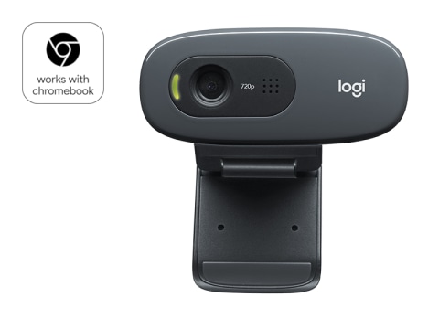 Moment kwartaal Montgomery Logitech C270 HD Webcam - Wired - Black | Dell USA
