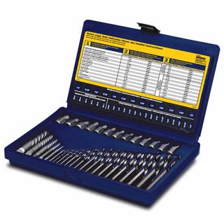 Irwin Industrial Tools 3101010 Screw Extractor and Drill Master Set 48-Piece
