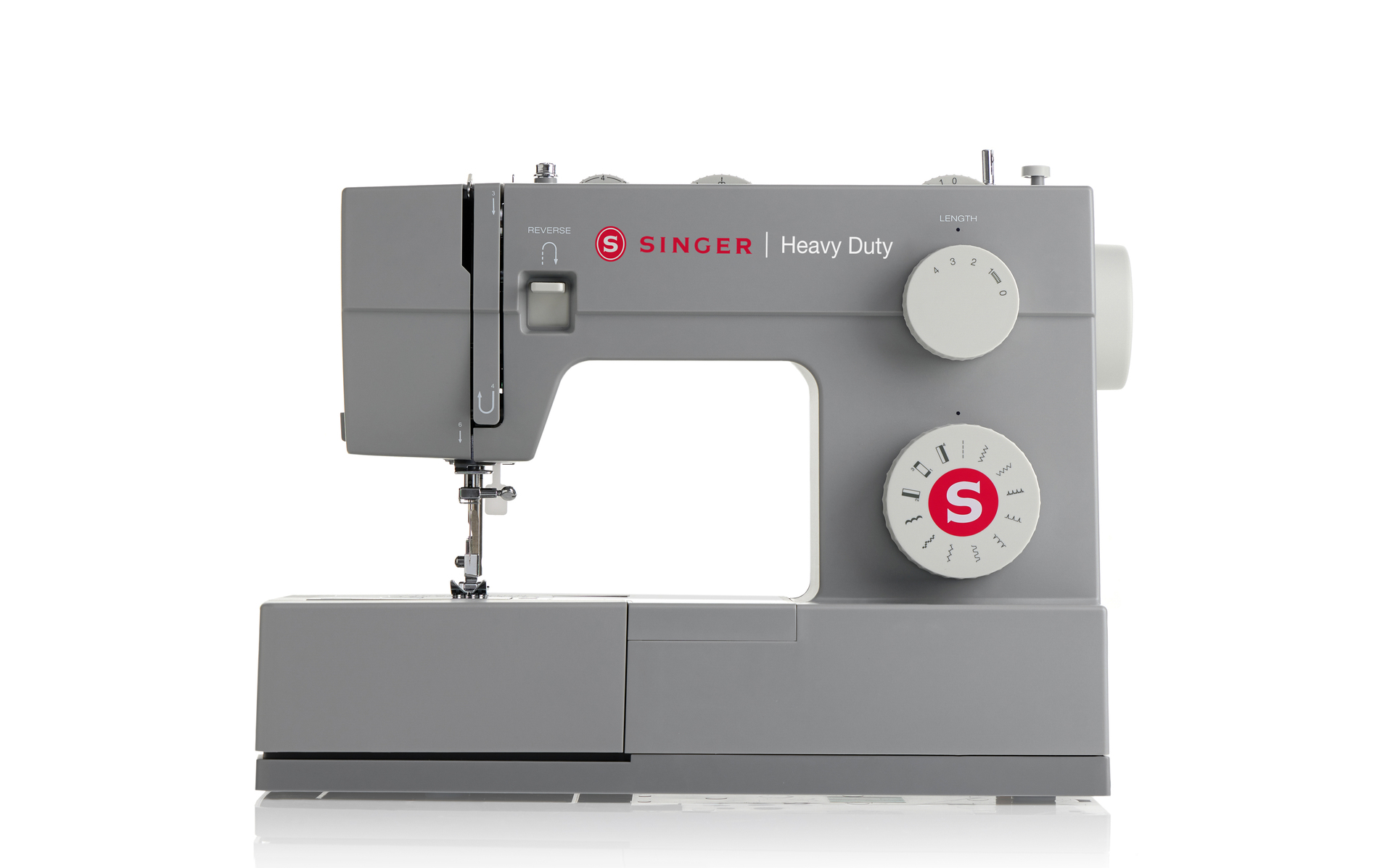 Singer® Heavy Duty 4411 Sewing Machine With 69 Stitch Applications, A  Strong Motor & 4-Step Buttonhole 