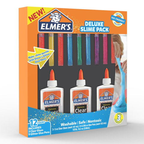 Elmer's RNAB072KSQ4DH elmer?s glue deluxe starter slime kit