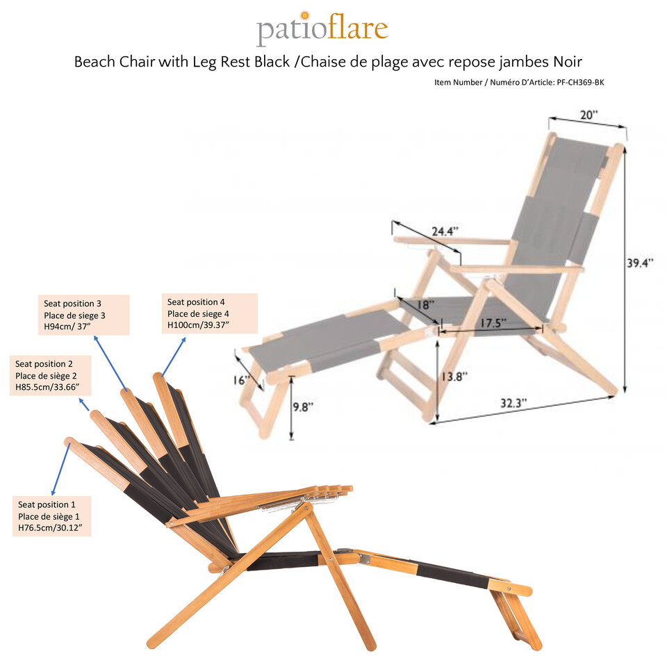chair dimensions