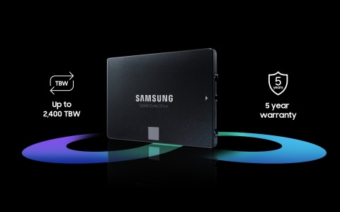MZ-77E4T0B: Samsung SSD 870, série EVO, 4 To chez reichelt elektronik