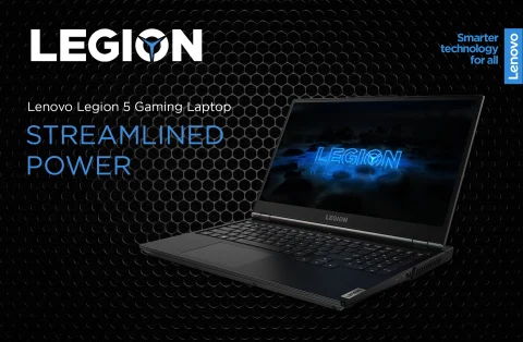 Lenovo Legion 5 15IMH05 82AU - 180-degree hinge design - Intel