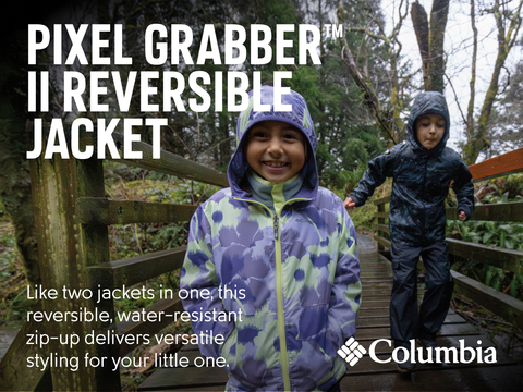 Columbia Kids' Pixel Grabber II Reversible Jacket | Dick's