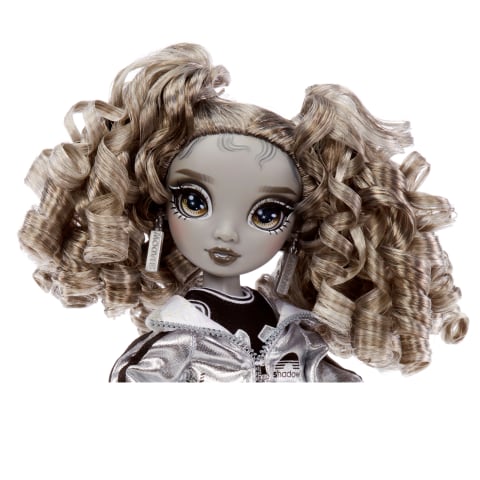 Rainbow High Shadow Series 1 Nicole Steel- Grayscale Fashion Doll. 2  Titanium Designer Outfits to Mix & Match with Accessories, Great Gift for  Kids