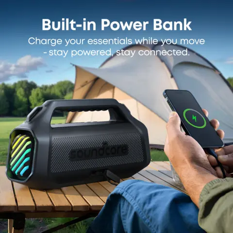 soundcore Boom 2 Pro by Anker Outdoor Bluetooth Speaker, 20H