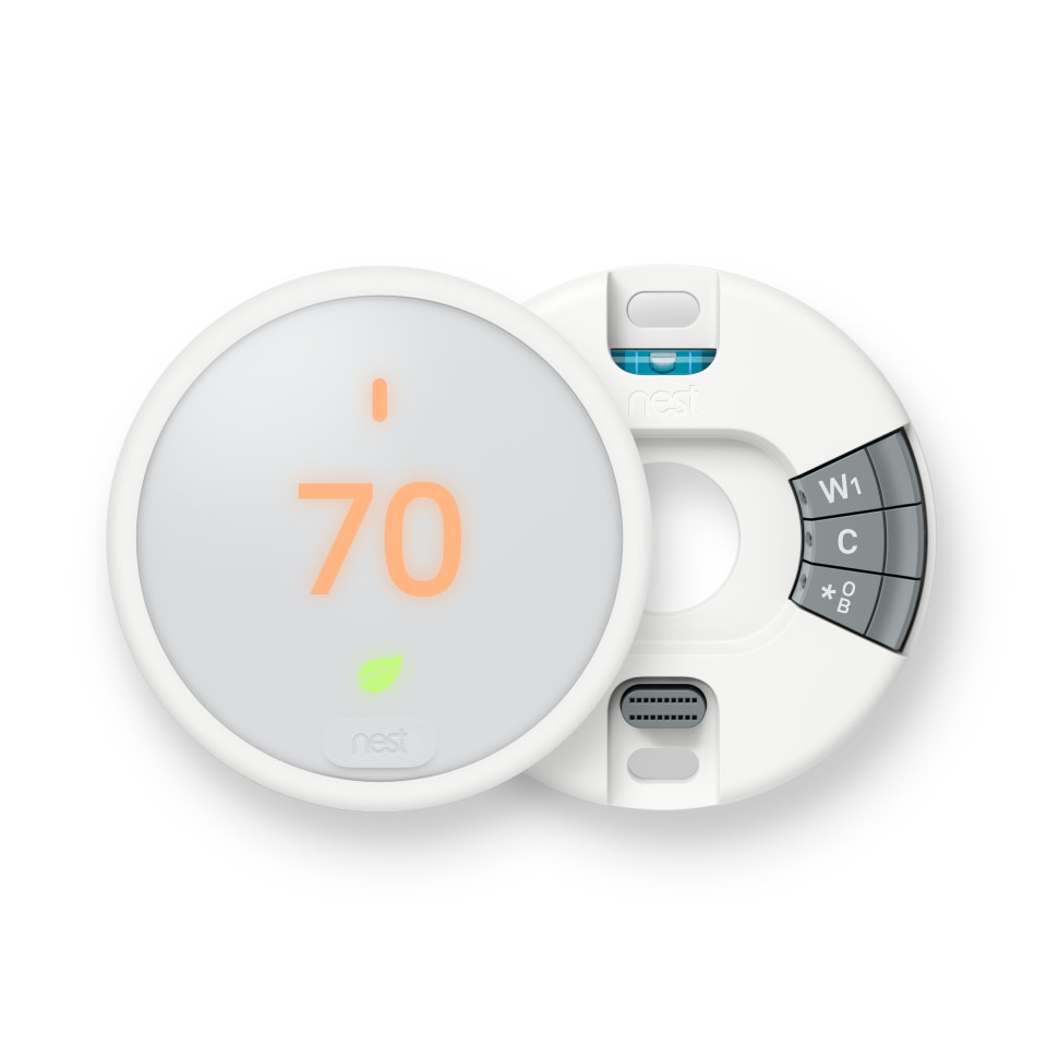 ZuidAmerika eten Brood Google Nest Thermostat E in White - Walmart.com