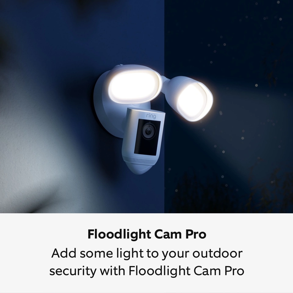 Ring Floodlight Cam Pro + Outdoor Cam Plus - Thumbnail 2