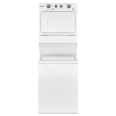 Whirlpool Stacked Washer/Dryer Gas Laundry Center WGT4027HW