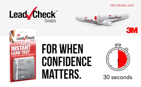 Mold Test Kit LeadCheck Swabs - Instant Lead Test Kit With 8 Swabs For ...