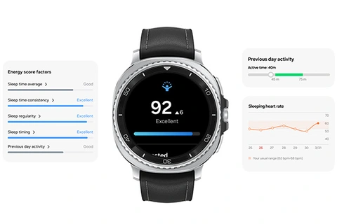 Samsung Galaxy Watch8 Classic Smartwatch LTE - SM-L505UZKAXAA
