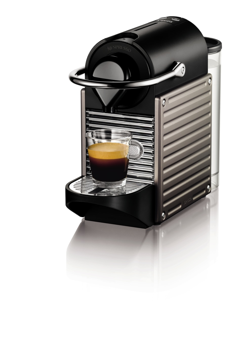 Nespresso Pixie C60 Us Ti Ne Espresso Machine In Titanium Bed Bath Beyond