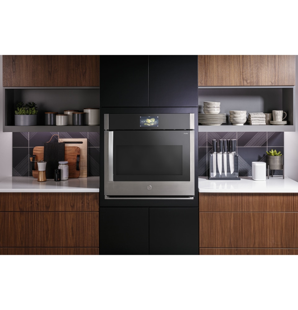 GE Profile™ 30 Smart Built In Convection Single Stainless Steel