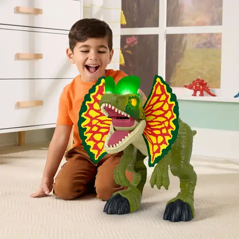 Fisher-price Imaginext Jurassic World Attack Mode Dilophosaurus